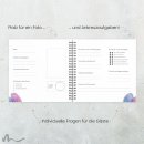 Gästebuch Hochzeit Fingerabdruck Herz