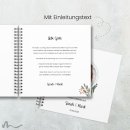 Gästebuch Hochzeit Blätterprint