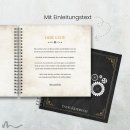 Gästebuch Taufe Steampunk