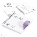 Gästebuch Taufe Fingerprint