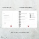 Gästebuch Taufe Fingerprint